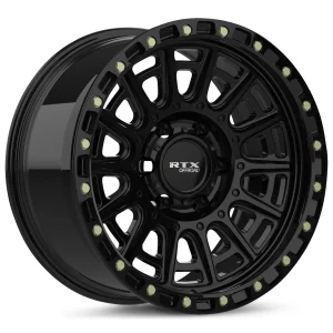 RTX Wheels – Striker – Black – 20″x9″ 10mm – Summer Wheels – 178617